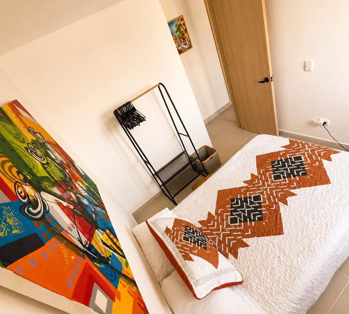 Kambiri Signature Apartment, Seaview, Pool & Afro-caribbean Style Apartamento Cartagena