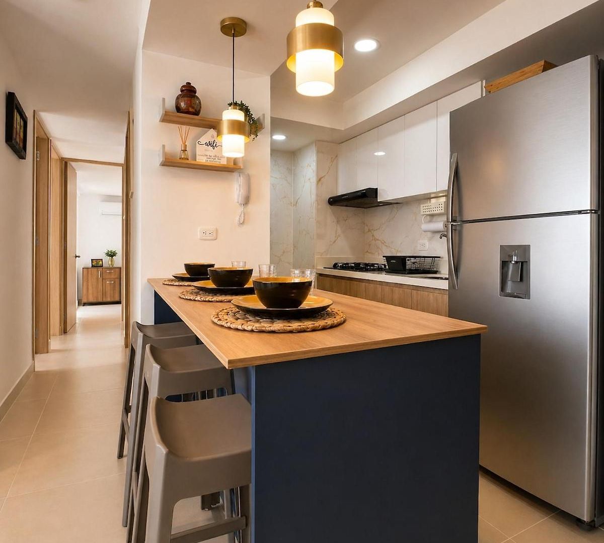 Kambiri Signature Apartment, Seaview, Pool & Afro-caribbean Style Apartamento Cartagena