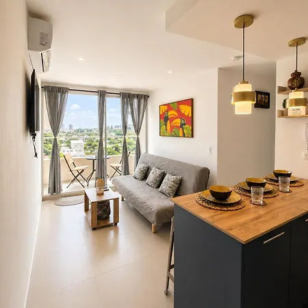 Kambiri Signature Apartment, Seaview, Pool & Afro-caribbean Style *