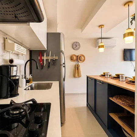 Kambiri Signature Apartment, Seaview, Pool & Afro-caribbean Style Cartagena