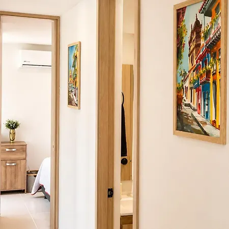 Apartamento Kambiri Signature Apartment, Seaview, Pool & Afro-caribbean Style Cartagena