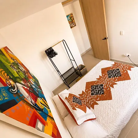 Kambiri Signature Apartment, Seaview, Pool & Afro-caribbean Style Apartamento Cartagena